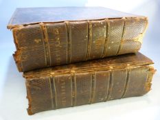 Antiquarian Books - 1817 MANTS Bible Vol 1 + 2. The Holy Bible prepared and arranged by The Rev.