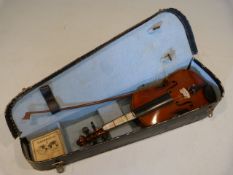 The London Company Violin in case with bow