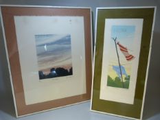 Two limited edition Lithograph prints by Chris Noble