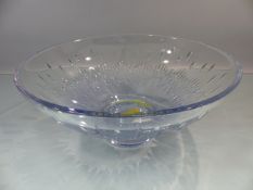 Handcut Lead crystal fruit bowl