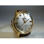 OMEGA: Gents 1962 Gold Capped OMEGA CONSTELLATION calibre 561 serial number 19438143 serviced in