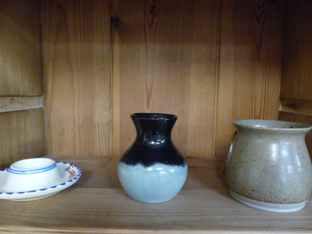 Collection of Studio pottery Jugs and Tankards - to include names such as Dicker, Glenny etc - Image 7 of 7