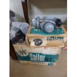 Sailor 46T Marine Receiver for Navigation and Communication along with matching Loudspeaker and