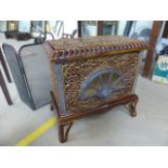 1930's French enamel stove / log burner