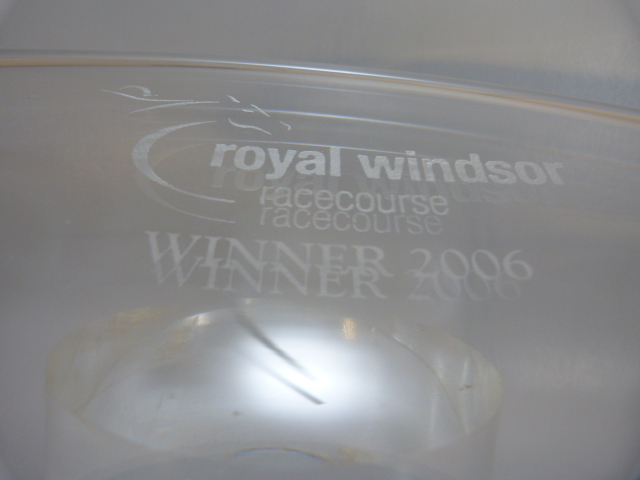 Royal Windsor Racecourse Trophy Bowl Winner 2006 - Image 4 of 4