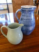 Unusual selection of Studio Pottery vases and trinkets