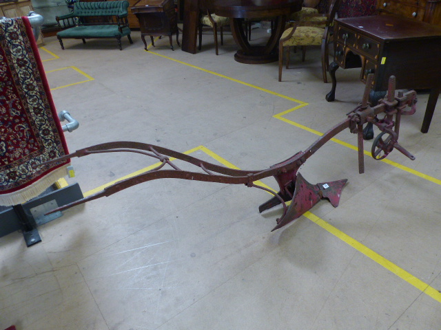 Howard Bedford single farrow antique plough