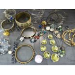 Collection of costume jewellery