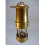Trench Art minors lamp - not dated