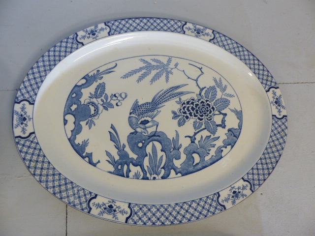 Large collection of various Meat Platters - Villeroy and Boch Mettlach, Booths Silicon china, - Image 7 of 12