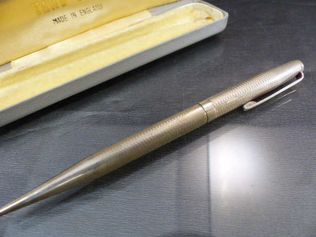 Hallmarked Silver Yard-o-Led Pencil by E Baker & Son, Birmingham 1969. Plaque is blank. In - Image 3 of 3