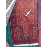 Old Baluchi carpet 134 x 73
