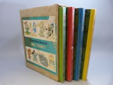 The Wonderful Worlds of Walt Disney Set of four books in dust cover