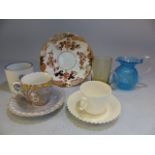 Early 19th century Royal china Works Worcester cabinet cup and saucer in bone china G490 along