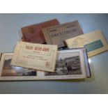 Antique post card and picture books