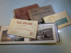 Antique post card and picture books