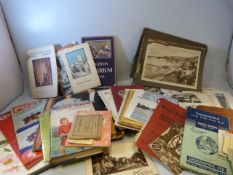 Large collection of programmes and souvenir guides from 1900 - 1920's