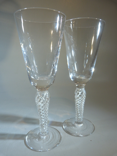 Selection of glassware to include a cut glass decanter with three matching whisky glasses from - Image 5 of 5