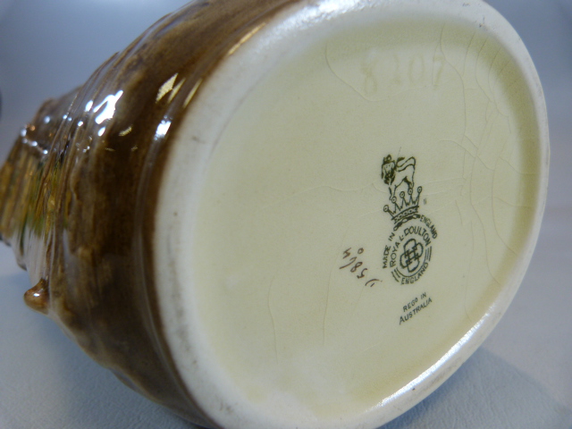 Royal Doulton Australia registered series vase, Royal Doulton Old Curiosity Shop jug and a Novelty - Image 7 of 13