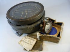 Ships compass and a Wates Volt Amp Meter