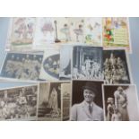 Collection of Various postcards on various subjects to include - Royals, Fairies, Indians, Trains