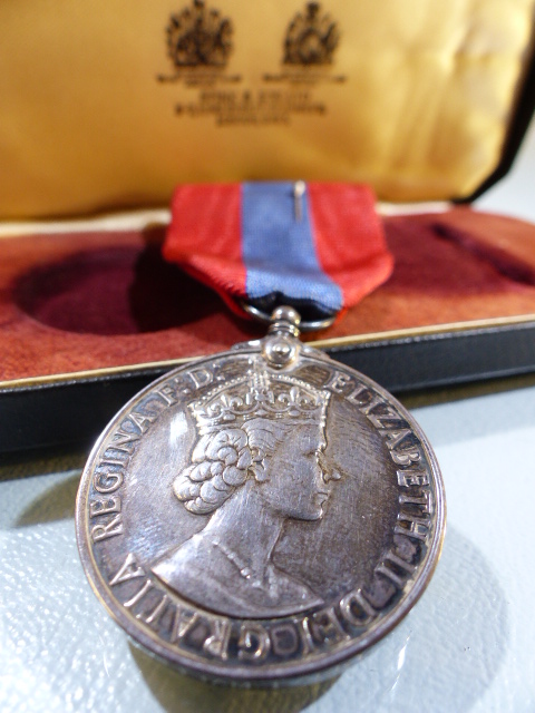 Elizabeth II Imperial Service Medal For Faithful Service Issued To: William Parry along with a - Image 10 of 15