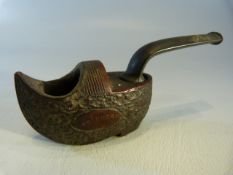 Meerschaum pipe in the form of a clog shoe - unboxed