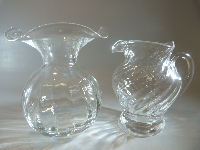 Selection of decorative cut glass crystal wares to include - glasses, salts and vases etc - Image 4 of 10