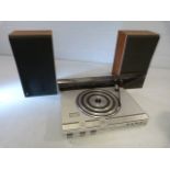 Bang and Olufsen Record player with two speakers