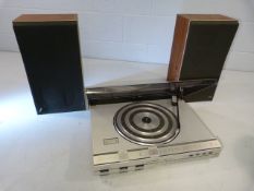 Bang and Olufsen Record player with two speakers