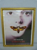 The Silence of the Lambs framed film poster