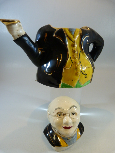 Royal Doulton Australia registered series vase, Royal Doulton Old Curiosity Shop jug and a Novelty - Image 10 of 13