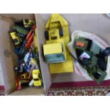 Collection of diecast toys - to include Large Tonka, Dinky, Corgi and Matchbox