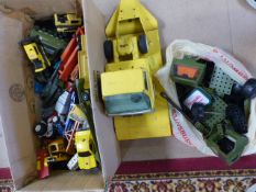 Collection of diecast toys - to include Large Tonka, Dinky, Corgi and Matchbox
