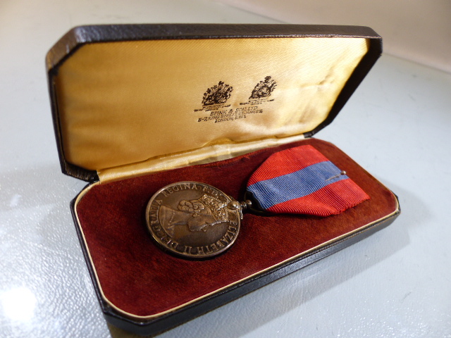 Elizabeth II Imperial Service Medal For Faithful Service Issued To: William Parry along with a - Image 13 of 15