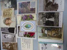 Collection of postcards on People, Occasions and Lovers.