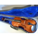 Beaudelaire Violin in fitted case with bow