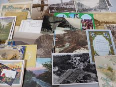 Collection of Vintage and antique postcards