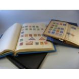 Stamp albums to contain American etc