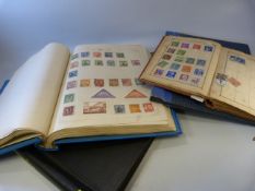 Stamp albums to contain American etc