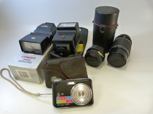 Selection of Cameras and lenses