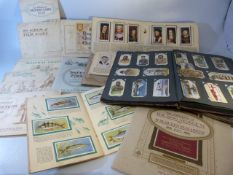 Large collection of Cigarette cards albums to include Wills, Players, Hearts Deligh cigarettes etc.