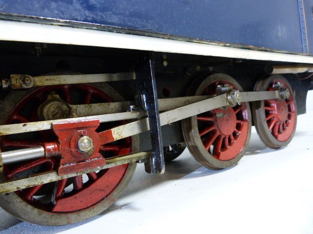 A WELL-ENGINEERED LIVE STEAM 5 INCH GAUGE MODEL OF A Locomotive "EINZIGER" also with a GER tender - Image 6 of 18