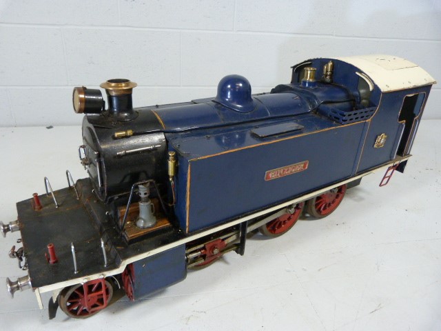 A WELL-ENGINEERED LIVE STEAM 5 INCH GAUGE MODEL OF A Locomotive "EINZIGER" also with a GER tender - Image 4 of 18