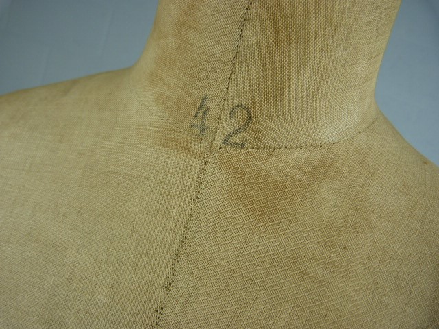 French Edwardian dress makers mannequin - Image 5 of 7