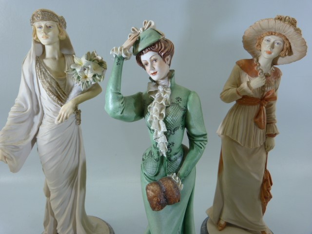 Noritake figure of a lady along with Two Royal Doulton Ladies 'From This Day Forth and Vanessa' with - Image 2 of 8