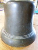 Antique Bronze Ships bell L M Ltd 122913A