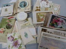 Selection of antique postcards relating to Birthdays, Christmas, New Year, Easter etc - approx