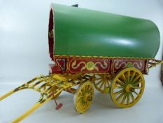 Handmade wooden Gypsy cart