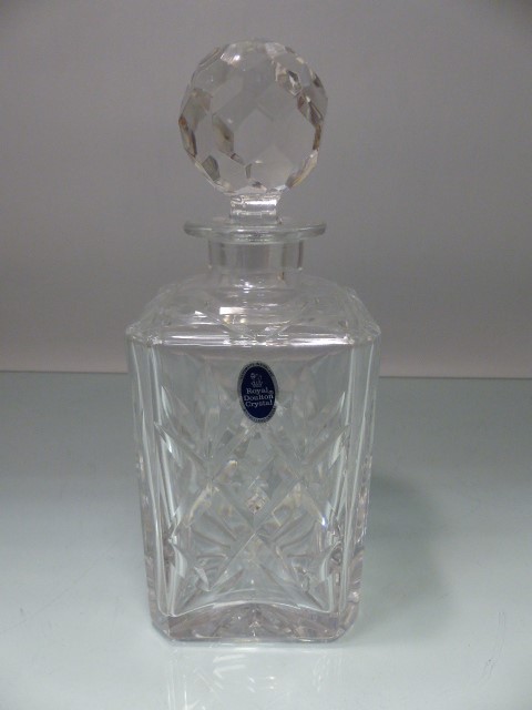 Lingfield Park Crystal glass trophy decanter